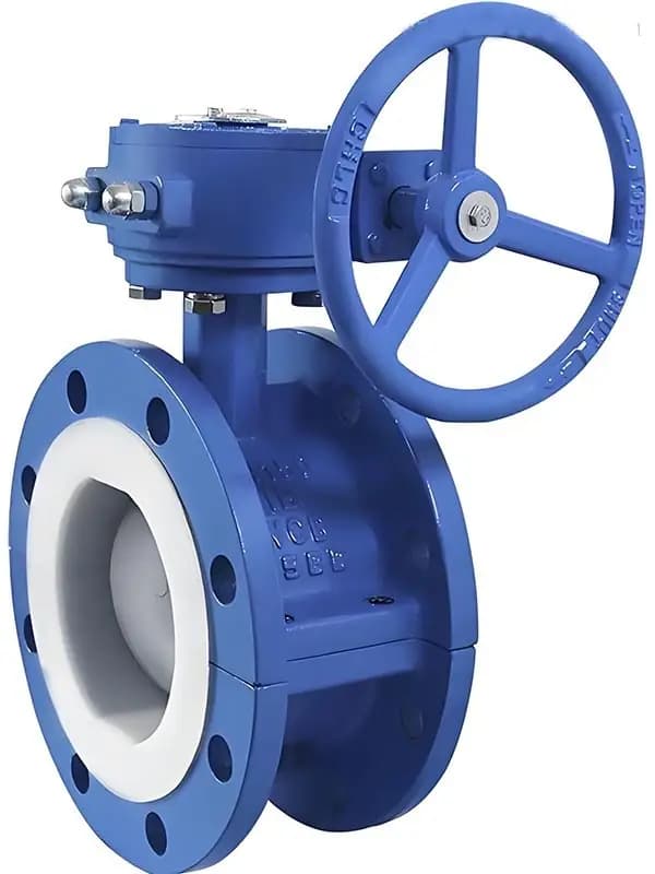 PTFE Lined Butterfly Valve