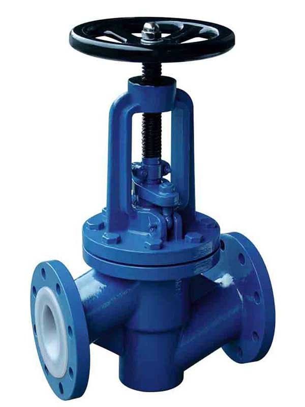 PFA Lined Globe Valve