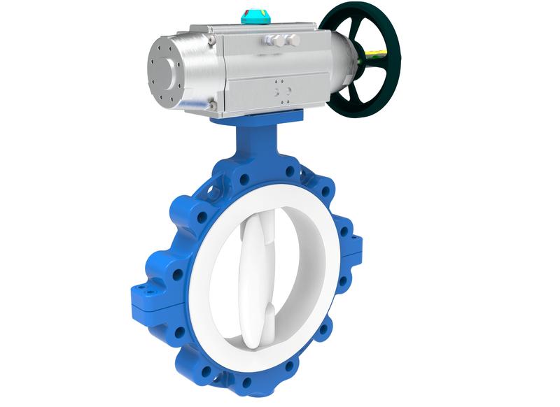 PFA Lined Globe Valve